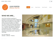 Tablet Screenshot of levin-porter.com